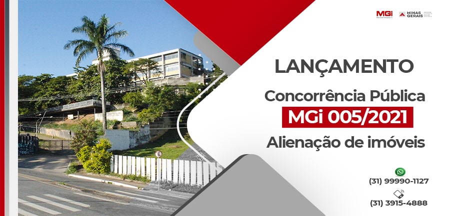 Concorrência Pública MGi 004 de 2021
